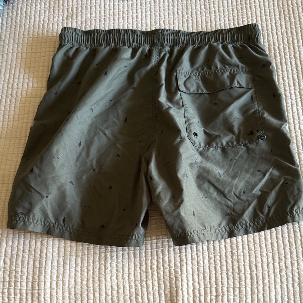 Element Forest Green Swim Board Shorts - Picture 4 of 9